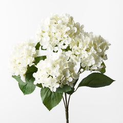 Artificial Hydrangea Flower (3 stems)