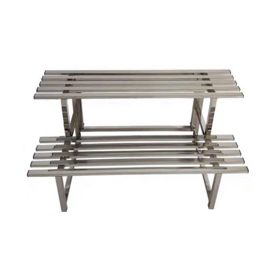 2-Tier Stainless Steel Rack