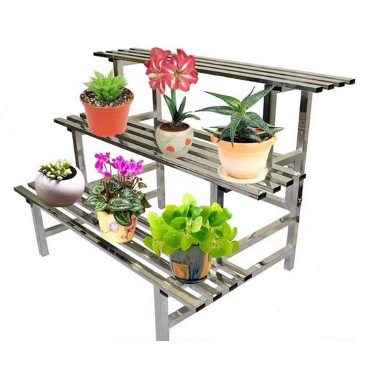 3-Tier Stainless Steel Plant Rack