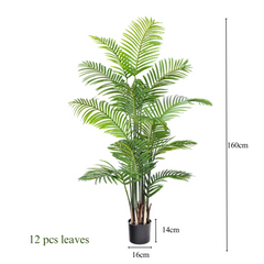 Artificial Plant Areca Palm 160cm tall