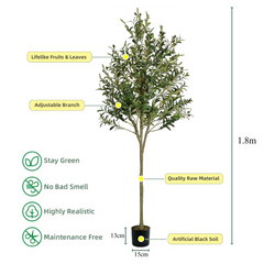 Artificial Olive Tree 180cm Tall