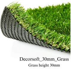 Artificial DecorSoft Grass/Turf 30mm (Soft Material)