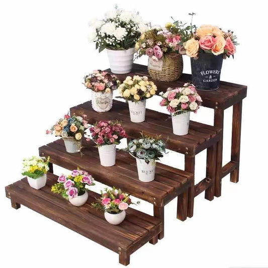 Single Wooden Plant Rack Length 80cm-100cm