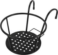 Round Coated Metal Hanging Basket