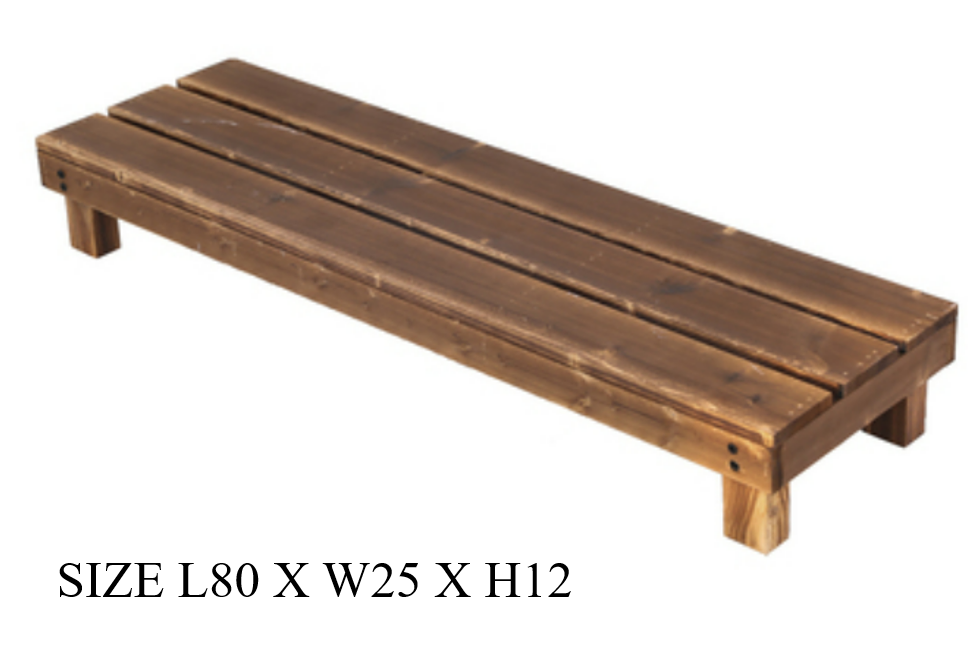 Single Wooden Plant Rack Length 80cm-100cm