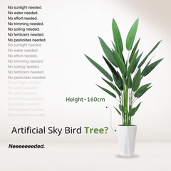 Artificial sky bird tree
