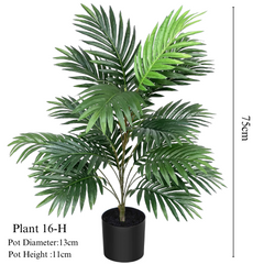 Artificial Areca Palm 75cm Tall