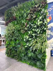 Orchard Road Office - Artificial Green Wall Supply & Installation - 18th Oct 2023