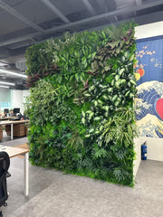 Orchard Road Office - Artificial Green Wall Supply & Installation - 18th Oct 2023