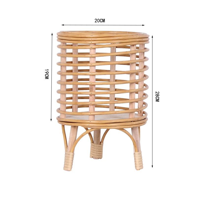 Japanese style Bamboo Basket with Stand