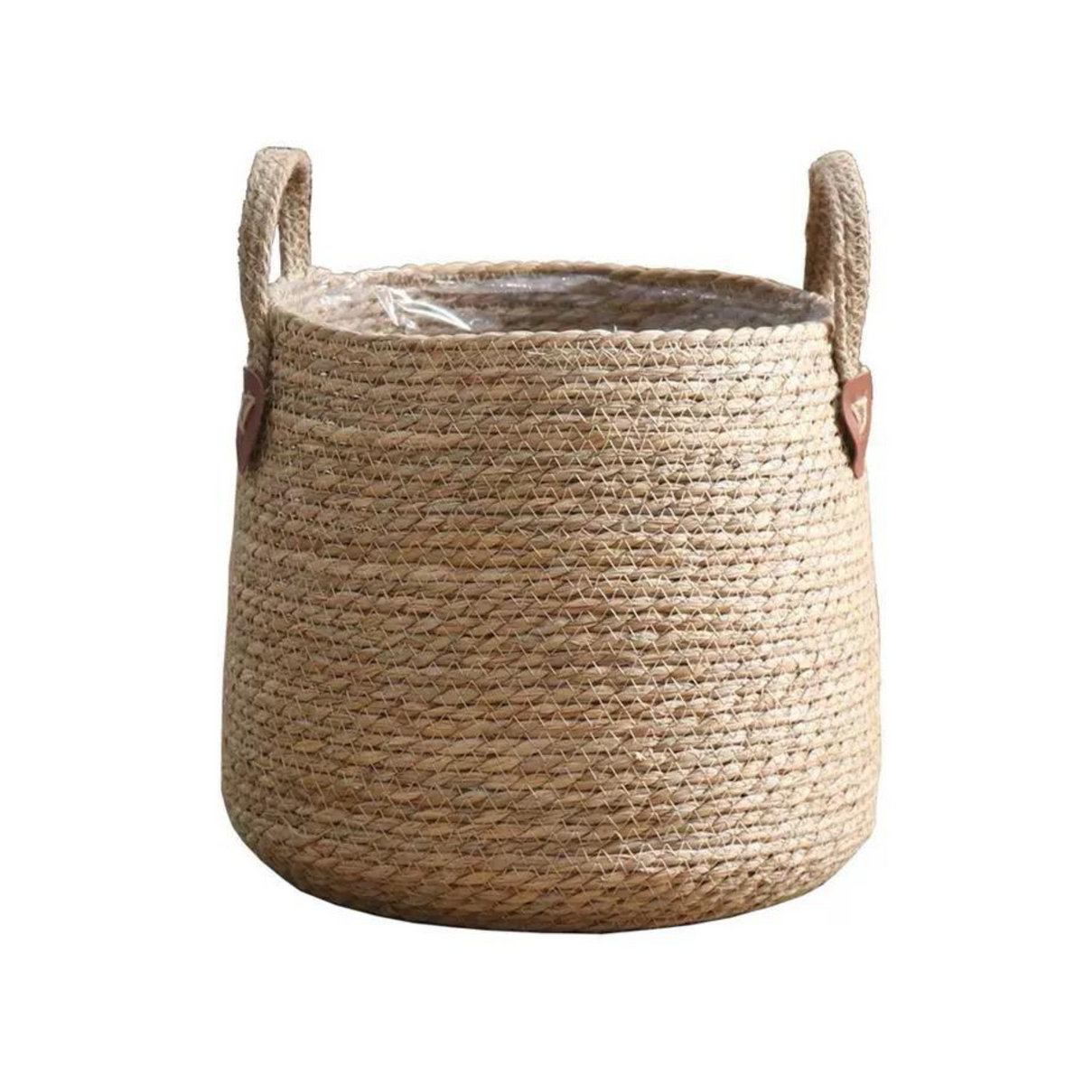 Woven Sea Grass Plant Basket