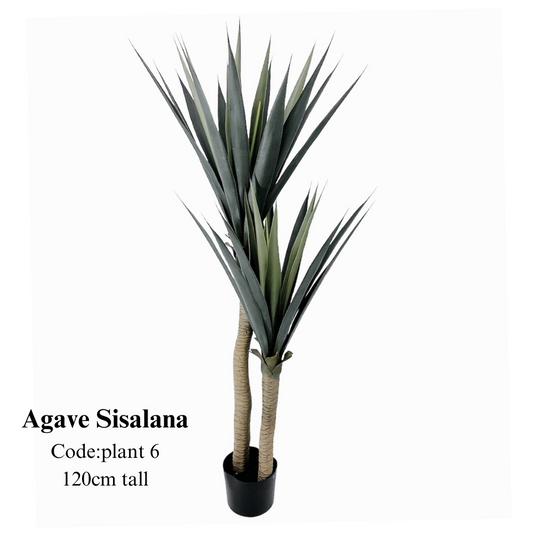 Artificial Agave Sisalana 120cm Tall
