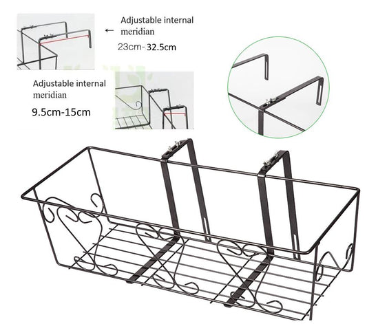 Adjustable Metal Hanging Plant Rack