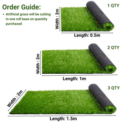 DecorLuxe 35mm Artificial Grass