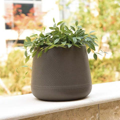 Resin Round Plant Pot