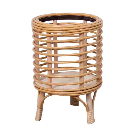 Japanese style Bamboo Basket with Stand