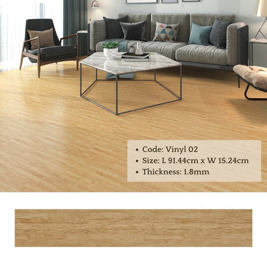 PVC Vinyl02 Flooring Brown