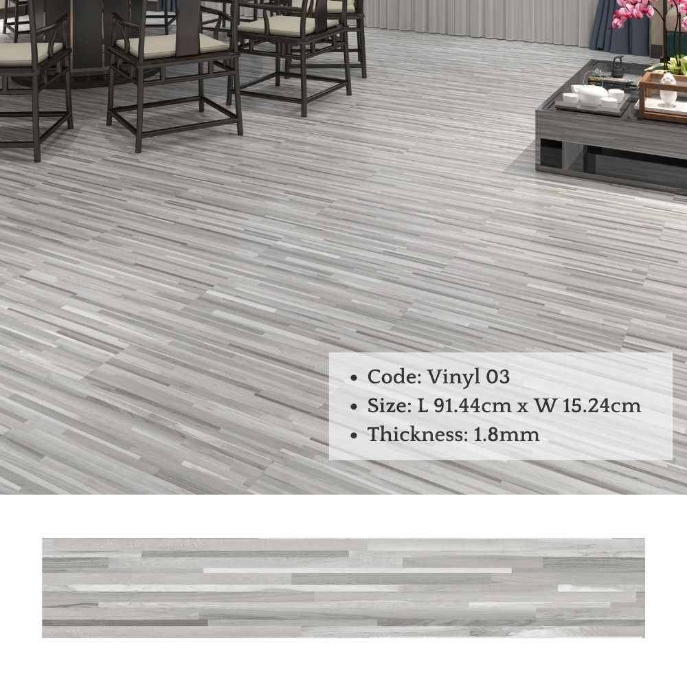 PVC Vinyl03 Flooring Grey