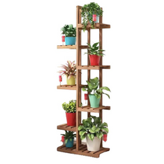 Wooden plant rack 140cm Tall